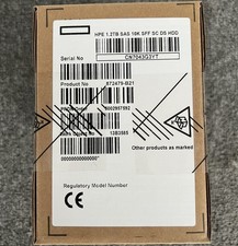 872479-B21 872737-001 872285-002 For HPE 1.2TB SAS 12G 10K 2.5 HDD SFF SC DS ENT