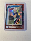 2024 Panini Donruss-Rated Rookie Drake Maye #379 Optic Preview Red Pandora Prism