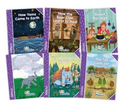 Sara Wernham Jolly Phonics Folktales Purple Readers (Level 5) Comp (Taschenbuch)