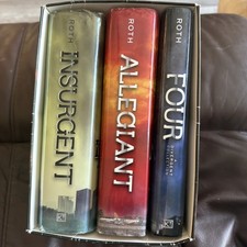 Divergent 3 Book Hardcover Box Set: Insurgent, Allegiant, Four (Veronica Roth)