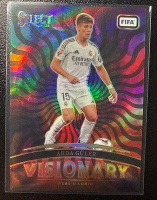 2024-25 Panini Select La Liga Soccer Arda Guler Visionary Case Hit