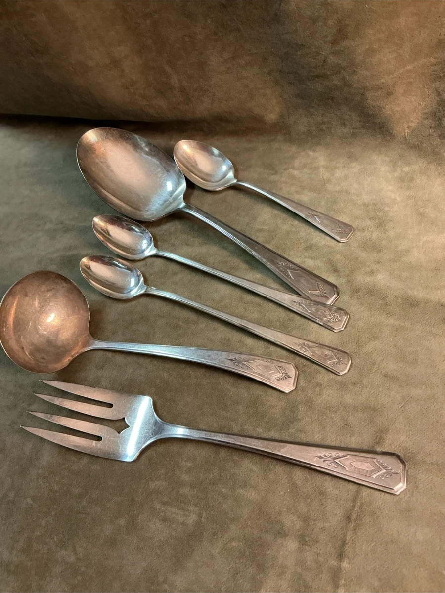 Wm. Rogers Antique US Silver-Plated Flatware A for sale | eBay