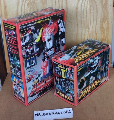 Bandai 2004 Tokusou Sentai Dekaranger DX Dekanger Robo + DX Blast Buggy MIB SPD