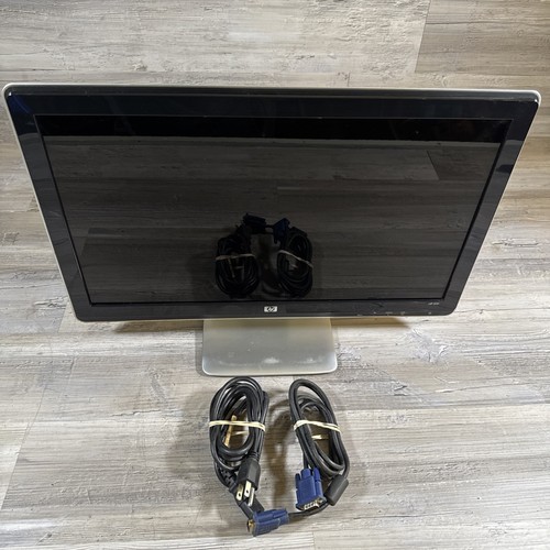 HP 2159m 21.5" LCD Computer Monitor With Cords And Stand 1920 x 1080p Tested
