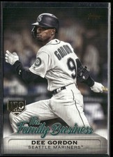 2019 Topps Update Dee Gordon The Family Business 150th Anniversary /150 #FB-19