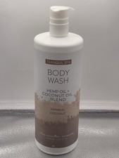  TRANQUIL SPA  Oatmeal  Coconut BODY WASH Gel with HYDRATING HEMP OIL