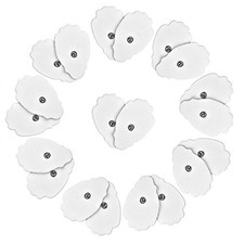 12/24 Pairs Electrode Replacement Pad Reusable For Pain Relief Massage Equipment