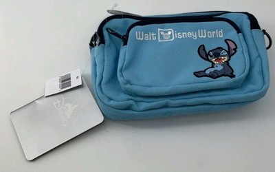 Walt Disney World Stitch Fanny Pack With A Belt To Make It In To A Cross Body