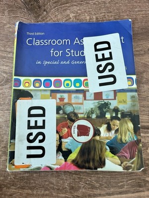 Classroom Assessment for Students i..., Spinelli, Cathl