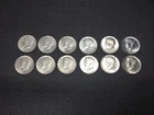 1964 Kennedy Silver Half Dollar Lot Of 12