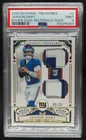 2025 National Treasures Jaxson Dart Rookie Dual RC Patch Gold #/35 PSA 9