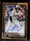 2024 Bowman Draft Griff O'Ferrall Chrome Auto Gold Wave Refractor 1st #36/50