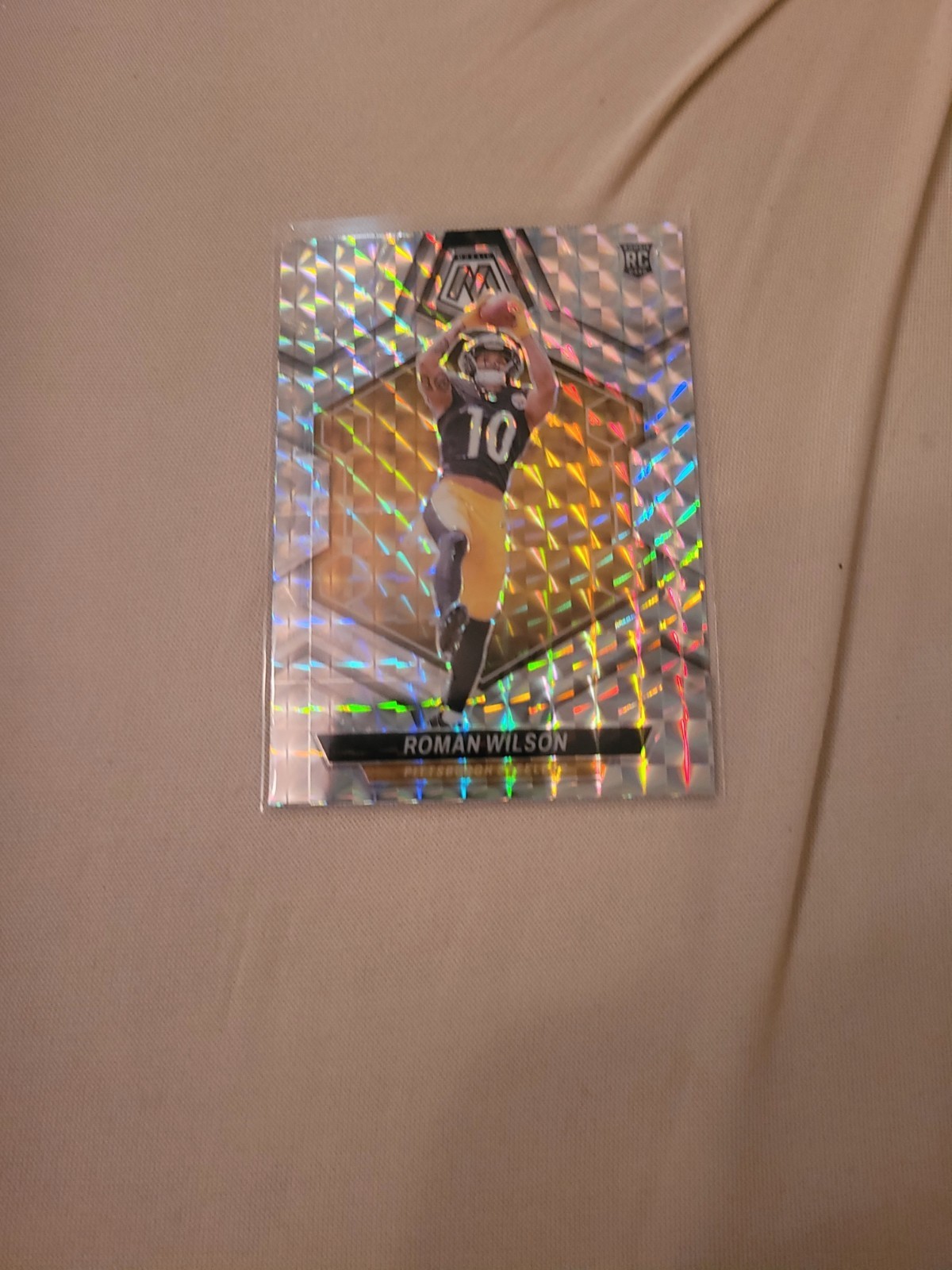 2024 Panini Mosaic - Rookies Roman Wilson #369 Mosaic Prizm (RC)