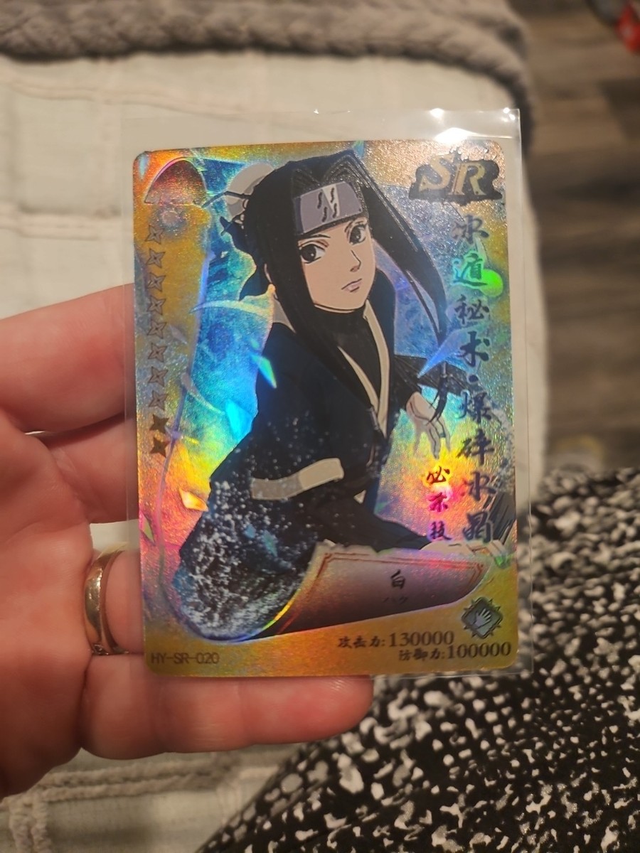 Haku HY-SR-0020 Naruto Kayou Heaven Scroll Trading Card Holo Foil