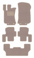 Veloursmatten f&uuml;r Mercedes R-klasa W251 2005-2013 7-Sitzer Van kurz 5tlg Beige