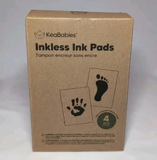 KEABABIES INKLESS INK PADS 4-Pack Inkless Hand and Footprint Kit