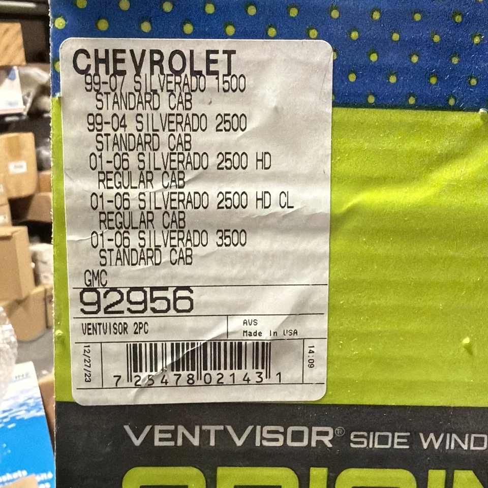 AVS 92956 Ventvisor for 99-07 Chevy Silverado 1500 Window Deflectors - Image 2 of 2