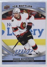 2023-24 Upper Deck MVP Ice Battles SP Drake Batherson #207 0o6v
