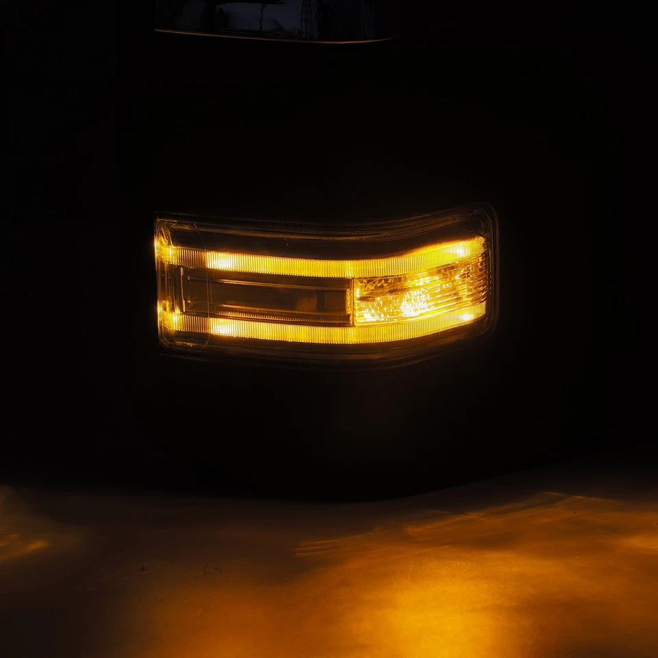 For 2015-2018 Ford F150 Power Heated Chrome Towing Mirrors+Telescopic+LED Signal Foto 2 de 4