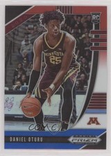 2020-21 Panini Prizm Draft Picks Red White & Blue Prizm Daniel Oturu #33 0c6
