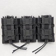 Used High Speed Gear Triple Double Decker pistol rifle TACO Mag Pouch HSGI Blk