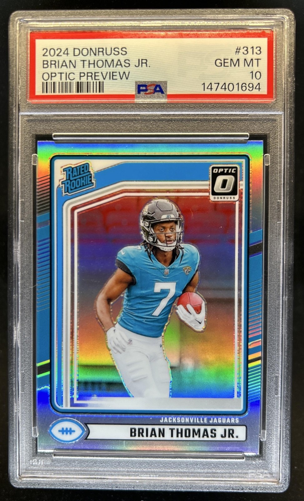 Brian Thomas Panini Donruss #313 Optic Preview