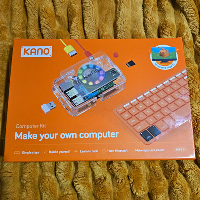 Kano Computer Kit Make Your Own Computer Set w/ Keyboard & Cables Age 6+