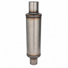 3inlet Outlet 409 Stainless Steel Straight-through Exhaust Muffler20length