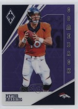 2019 Panini Phoenix Comeback Purple 142/149 Peyton Manning #6 HOF 1pk2