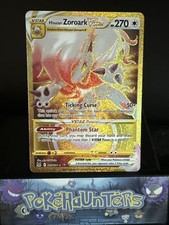 Pokemon Card Hisuian Zoroark VSTAR 213/196 Lost Origin Half Art Secret Rare NM
