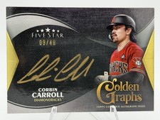 2024 Topps Five Star - Golden Graphs Corbin Carroll #GG-CCA /40 Autograph Auto
