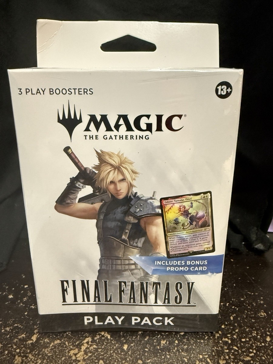 Magic: The Gathering Final Fantasy Play Pack w/ 3 Booster