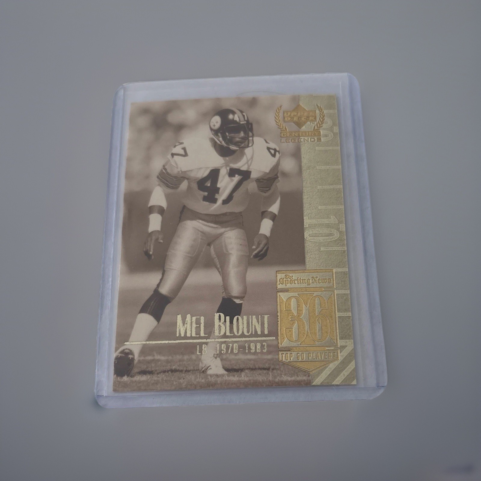1999 Upper Deck Century Legends - Mel Blount #36