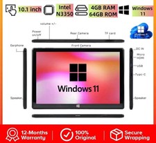 TABLET PC 10 POLLICI INTEL N3550  WINDOWS 11 RAM 8GB SSD 128GB HDMI GARANZIA 