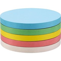 Magnetoplan 111151690 Magnetoplan Moderationskarten Kreise, Selbstklebend, 95 Mm