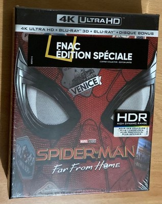Spider-Man: Far From Home - 4K+3D+2D Steelbook FNAC Box Set Extra Limited Edition