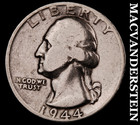 1944 Silver Washington Quarter - Scarce  Better Date  No Reserve  #M605 — photo 1