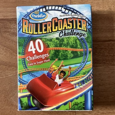 ThinkFun Roller Coaster Challenge Replacement Parts 40 Challenge Cards