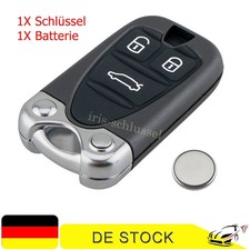 3 Tasten Auto Schlüssel Gehäuse + Batterie für Alfa Romeo 159 Brera 156 Spider