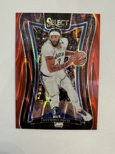Anthony Davis 2024-25 Panini Select Basketball Red Wave Mezzanine 25/65 No. 333
