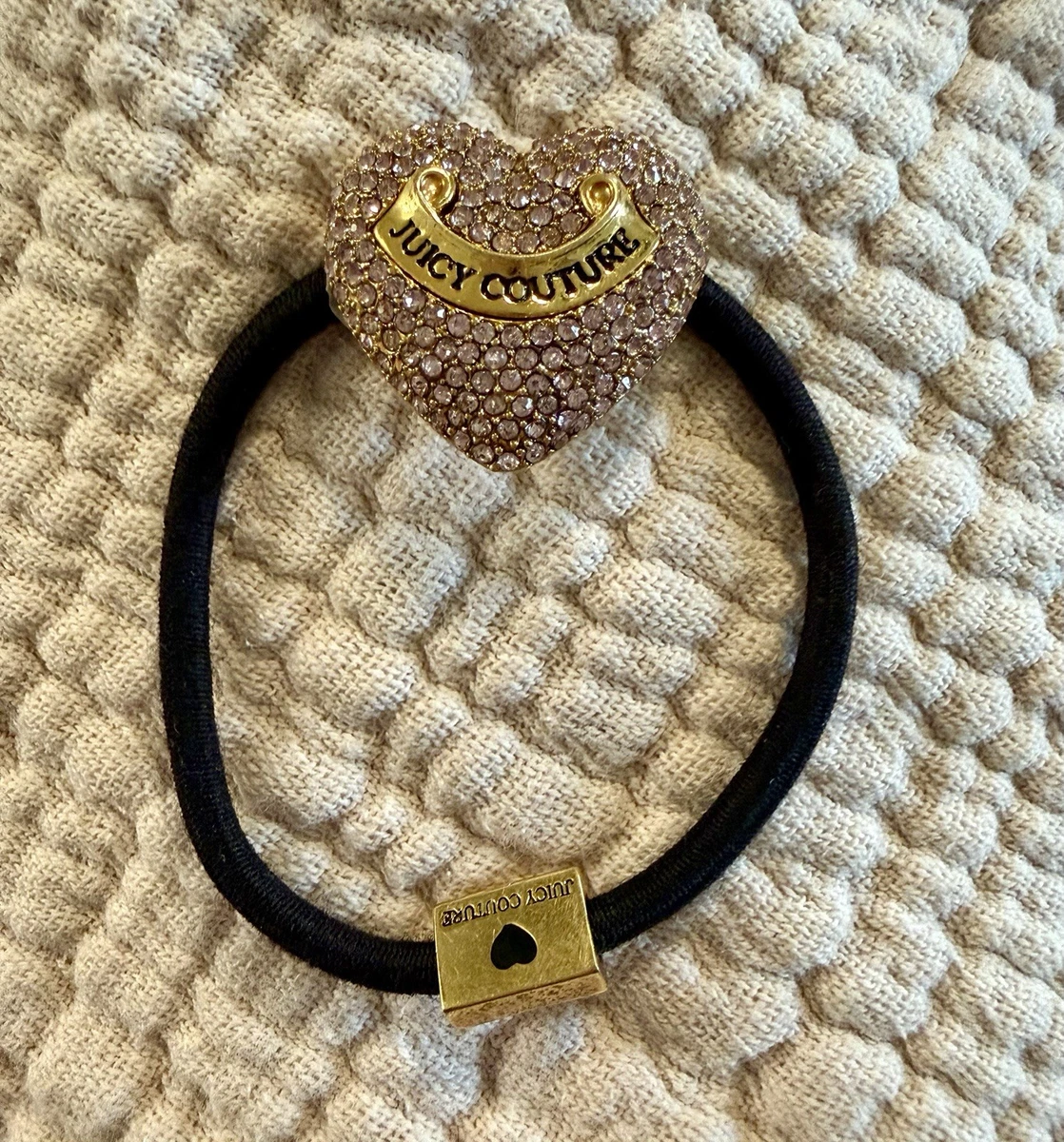 Juicy Couture Pam & Gela Choose Juicy Hot Pink Bracelet/Hair Tie New with Tags Juicy Couture Pam & Gela Choose Juicy Hot Pink Bracelet/Hair  main image 4