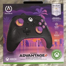 POWERA ADVANTAGE+ WIRED CONTROLLER XBOX / PC Model: XBGPADWH, USB-C CABLE