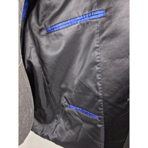 Kenneth Cole Reaction Tux Mens 44R Black Two Button Tuxedo Jacket - Picture 6 of 8