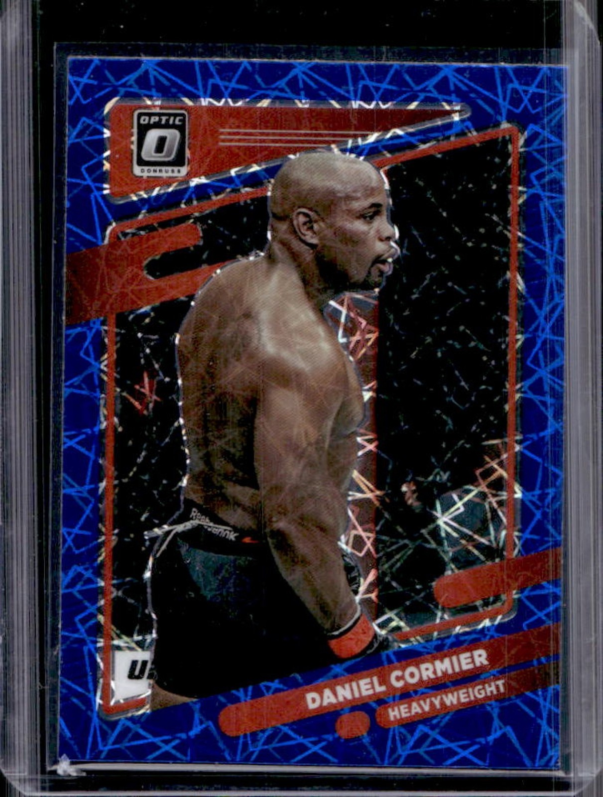 2022 Panini Donruss Optic UFC Daniel Cormier Blue Velocity Prizm #93