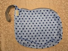 Bumgenius Zippered Cloth Diaper Wet Bag Blue Stars