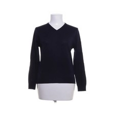 Peter Scott, Pullover, Größe: 34, Blau, Merinowolle, Einfarbig #UfA