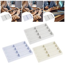 Sunglasses Organizer Tray 8 Slots Jewelry Display Organizers Eyewear Holder