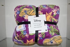 Vera Bradley Disney Rapunzel Climbing Ivy Throw Blanket 50" x 80" Purple NWT