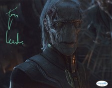 Tom Vaughan-Lawlor AUTOGRAPH Ebony Maw Avengers Infinity Signed 10x8” Photo ACOA