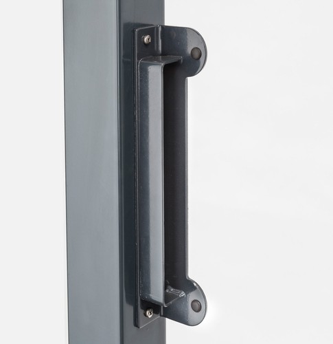 Gartentor Drehflügeltor 2 flg. Rohrrahmentor H:160cm B:296cm verzinkt Doppelstab - Bild 12 von 12